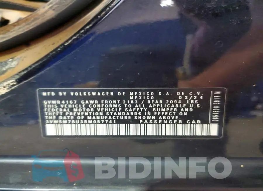 3VW5M7BU3RM057741 Photo# 12