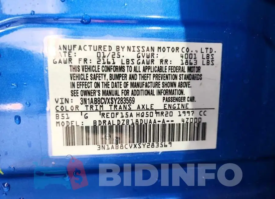 3N1AB8CVXSY283569 Photo# 12