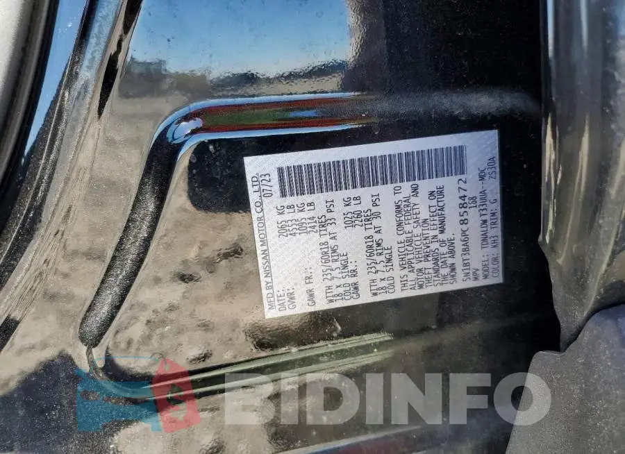 5N1BT3BA6PC858472 Photo# 14