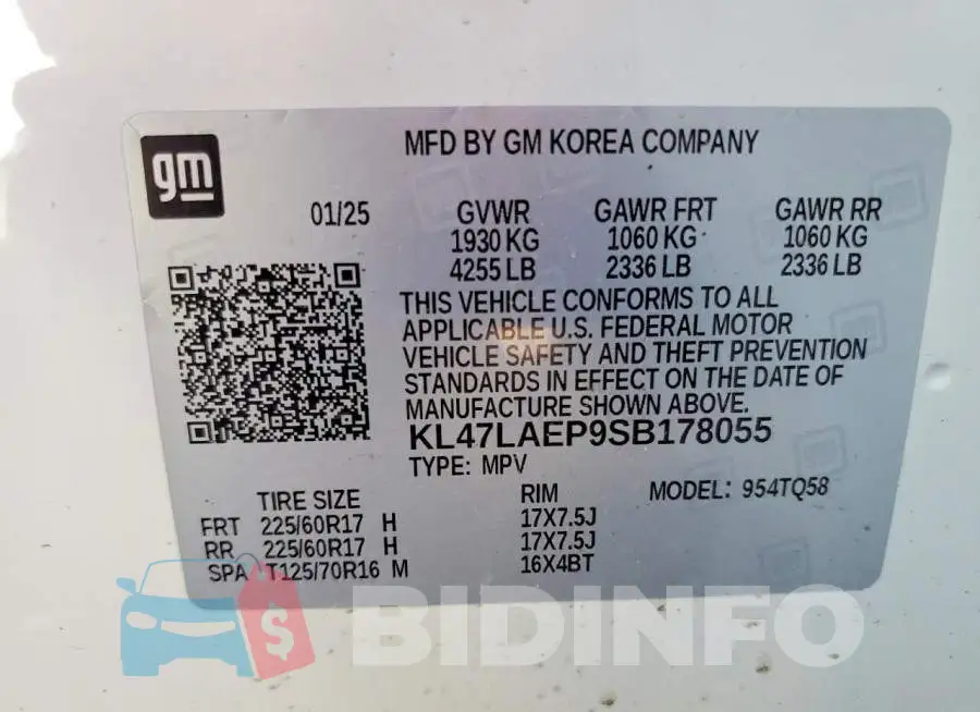 KL47LAEP9SB178055 Photo# 13
