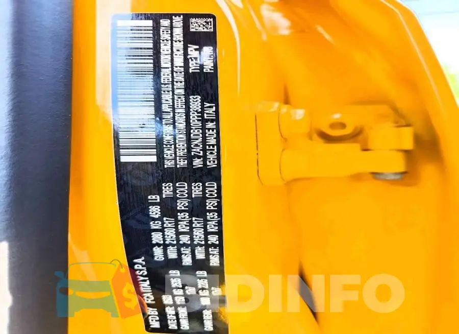 ZACNJDB10PPP38933 Photo# 13