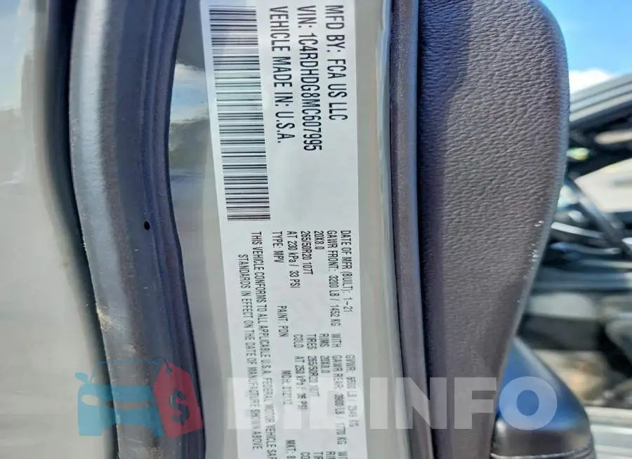 1C4RDHDG8MC607995 Photo# 13