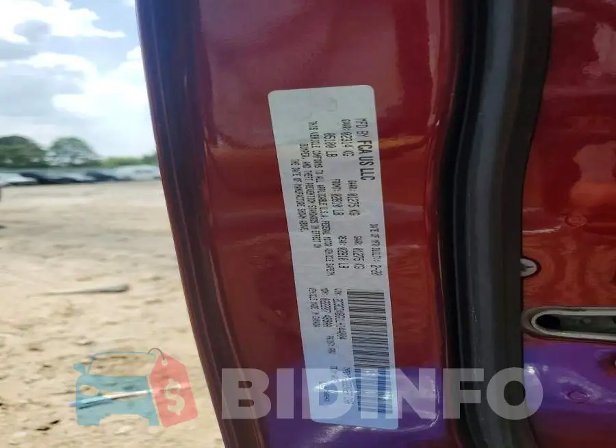 2C3CDXBG1LH144004 Photo# 12