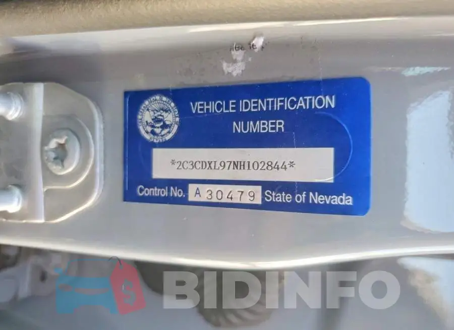 2C3CDXL97NH102844 Photo# 12