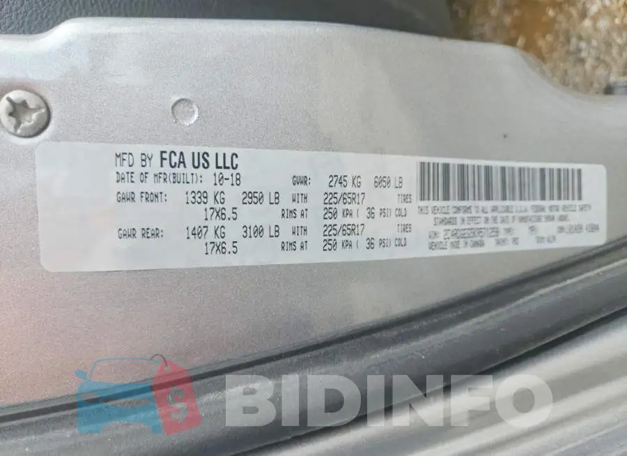 2C4RDGEG5KR571258 Photo# 13