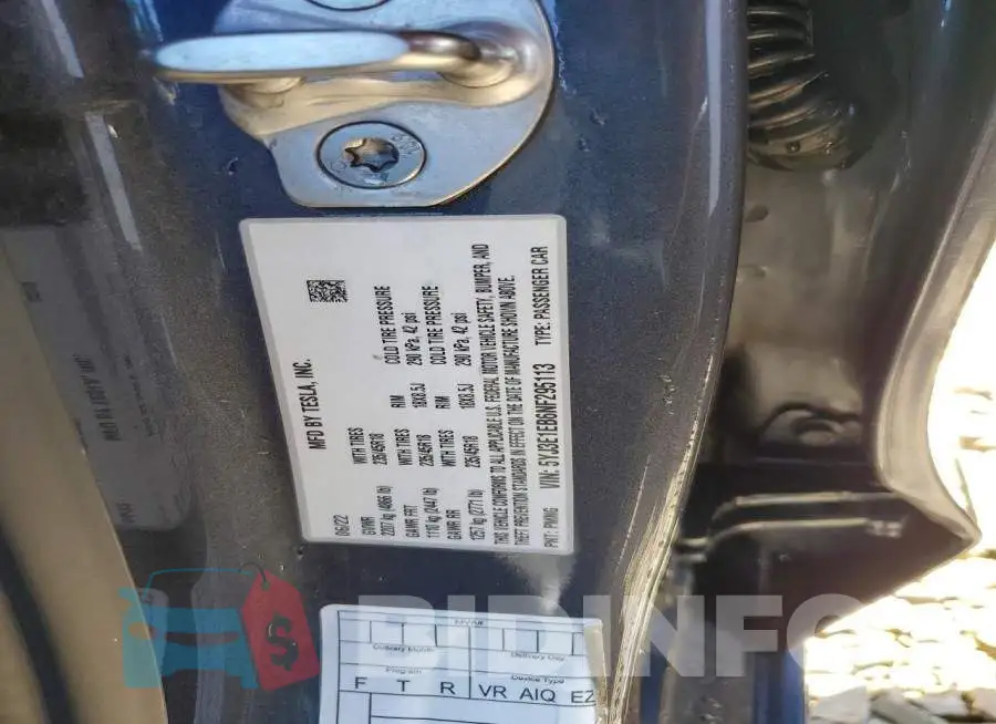 5YJ3E1EB6NF295113 Photo# 12