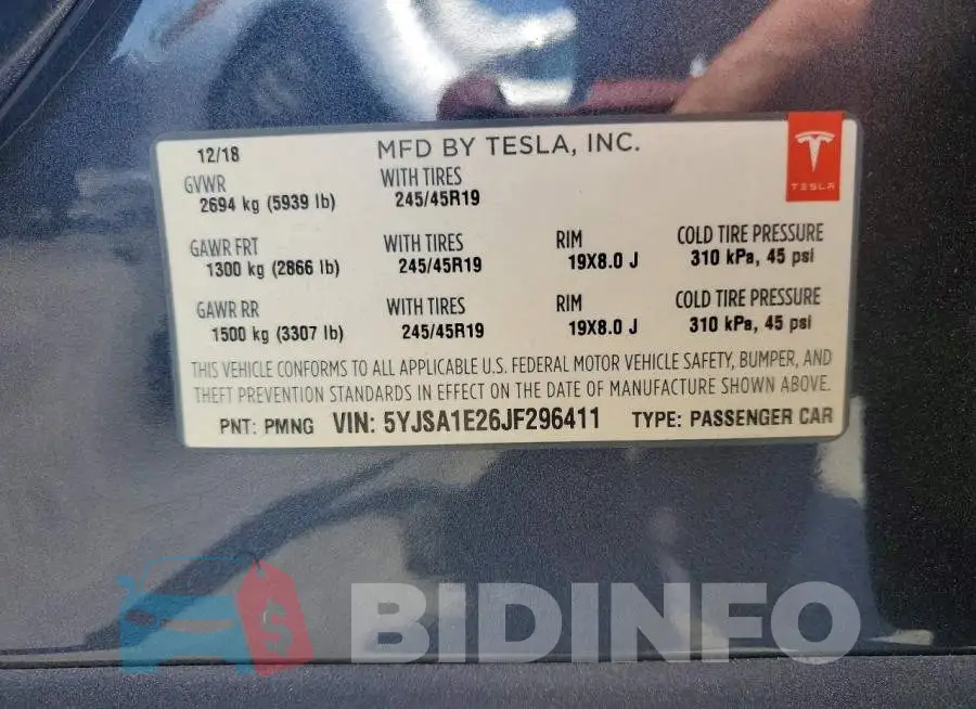 5YJSA1E26JF296411 Photo# 12
