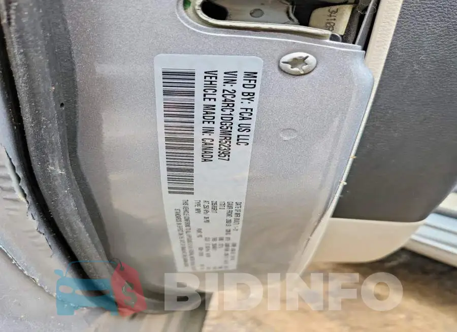 2C4RC1DG5MR523957 Photo# 13
