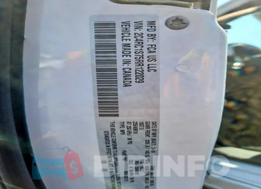 2C4RC1S75RR122029 Photo# 14