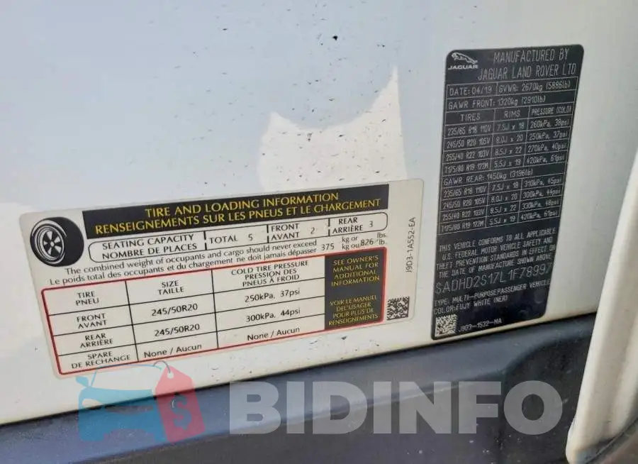 SADHD2S17L1F78997 Photo# 12
