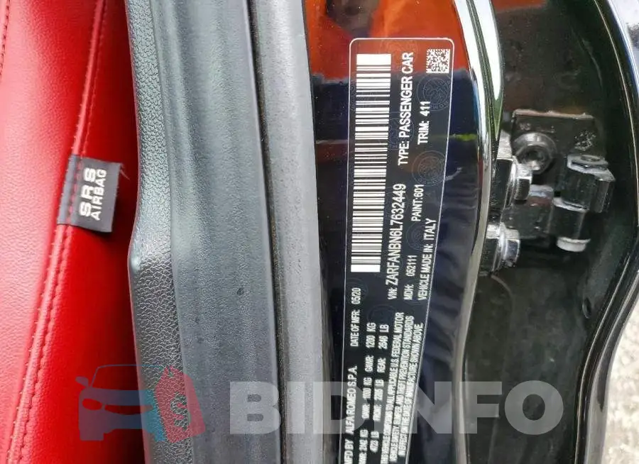 ZARFANBN6L7632449 Photo# 12