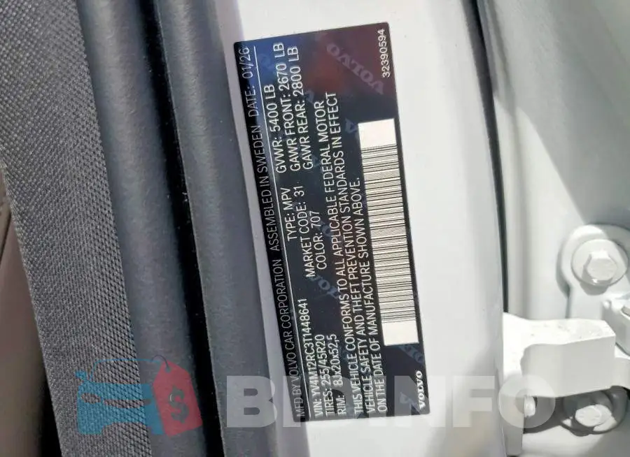 YV4M12RC3T1448641 Photo# 13