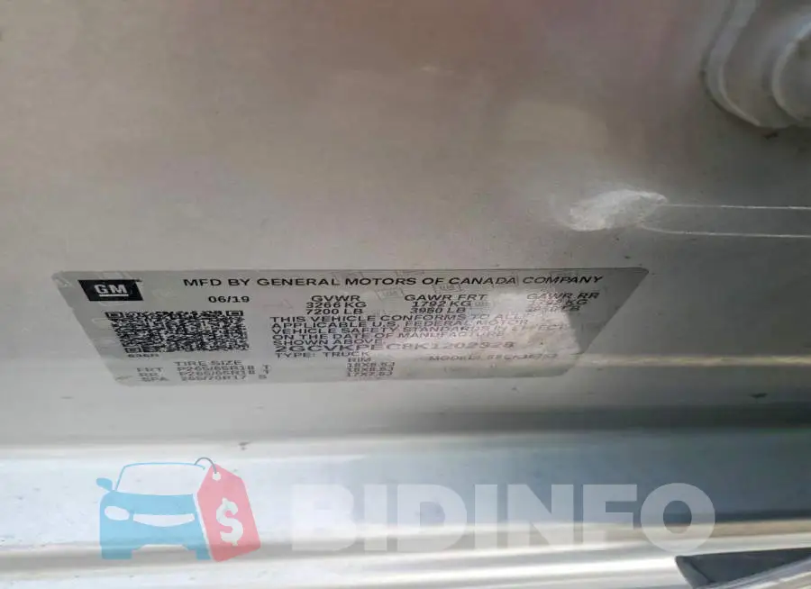 2GCVKPEC8K1202328 Photo# 12