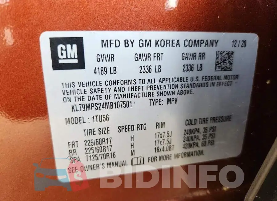 KL79MPS24MB107501 Photo# 12