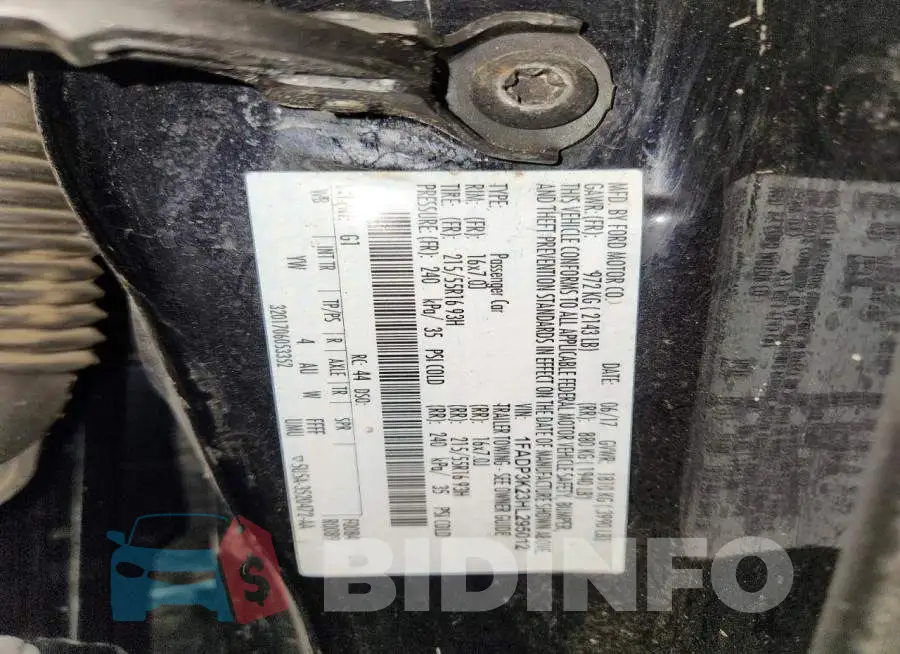 1FADP3K23HL295012 Photo# 12