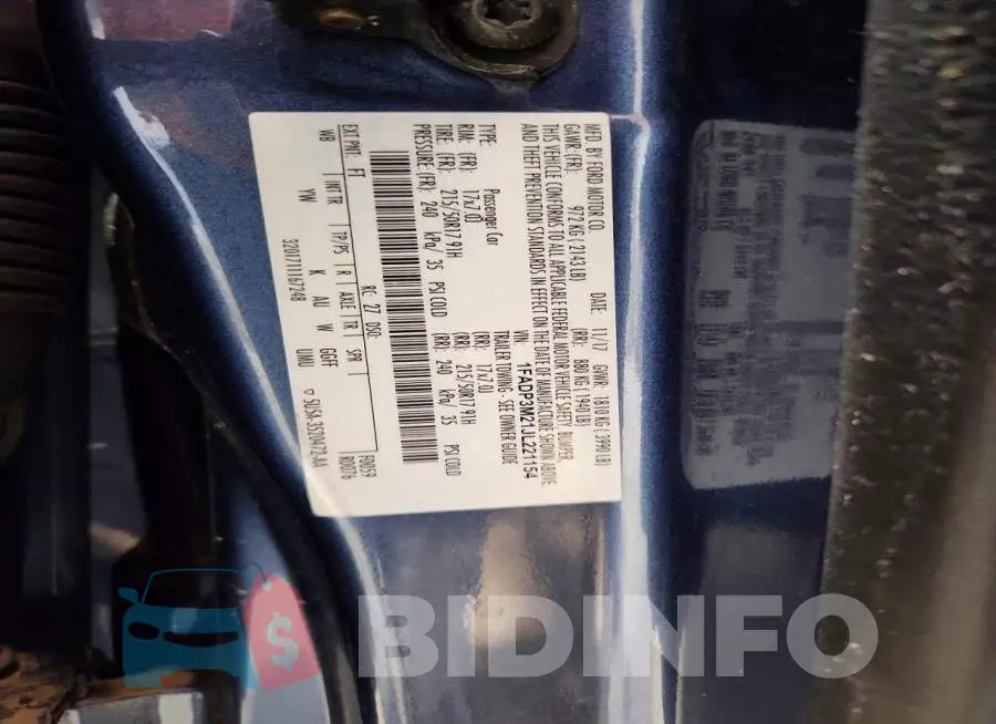 1FADP3M21JL221154 Photo# 12