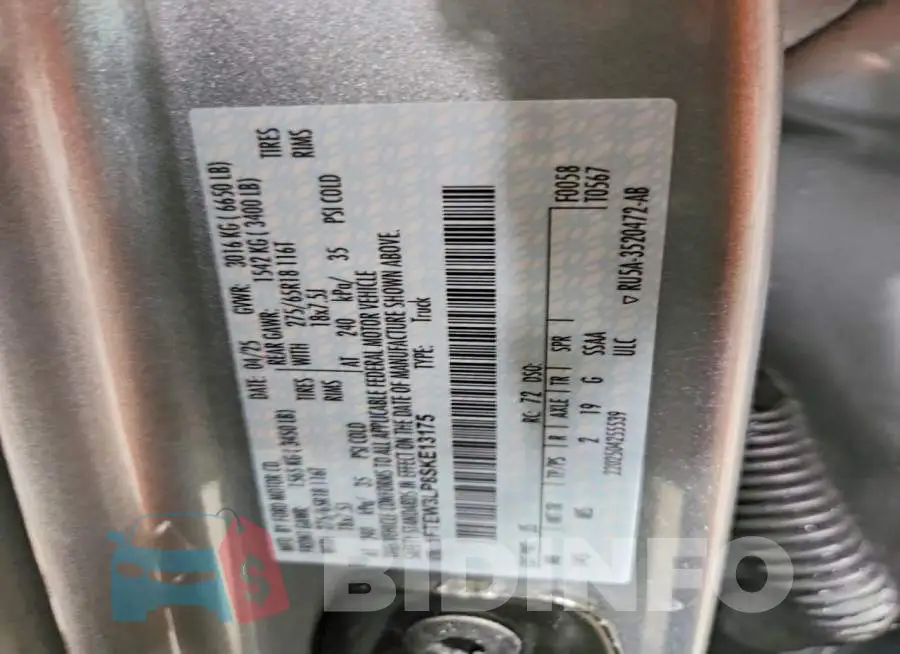 1FTEW3LP8SKE13175 Photo# 12