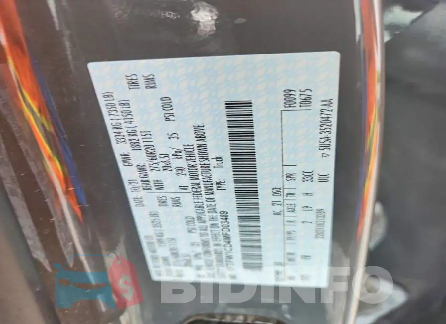 1FTFW1CD4MFD03489 Photo# 12