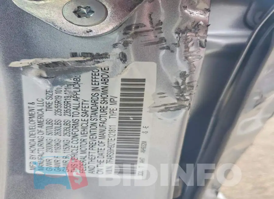 7FARS6H92TE121811 Photo# 13