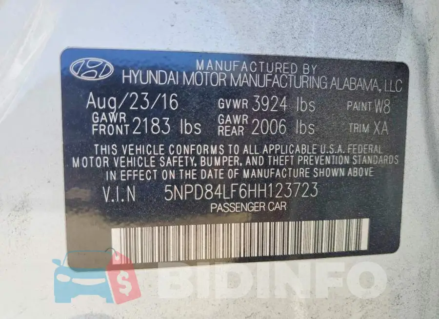5NPD84LF6HH123723 Photo# 12