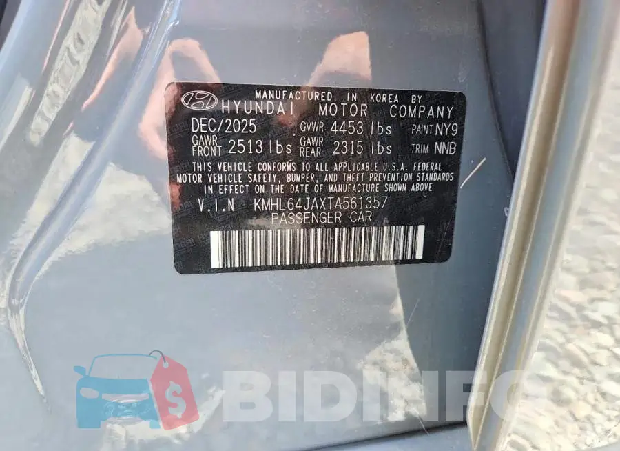 KMHL64JAXTA561357 Photo# 13
