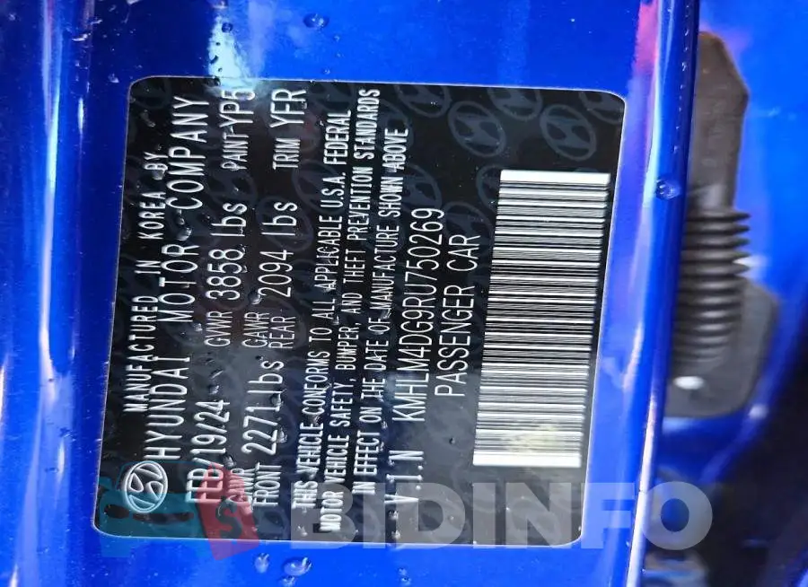 KMHLM4DG9RU750269 Photo# 13