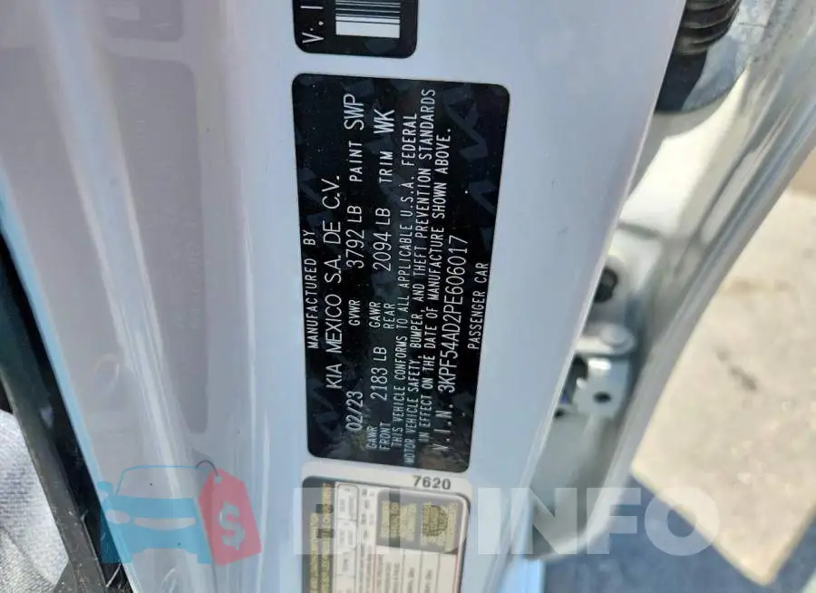 3KPF54AD2PE606017 Photo# 13