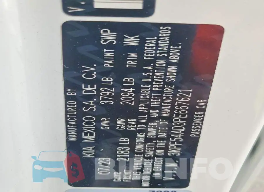 3KPF54AD3PE667621 Photo# 12