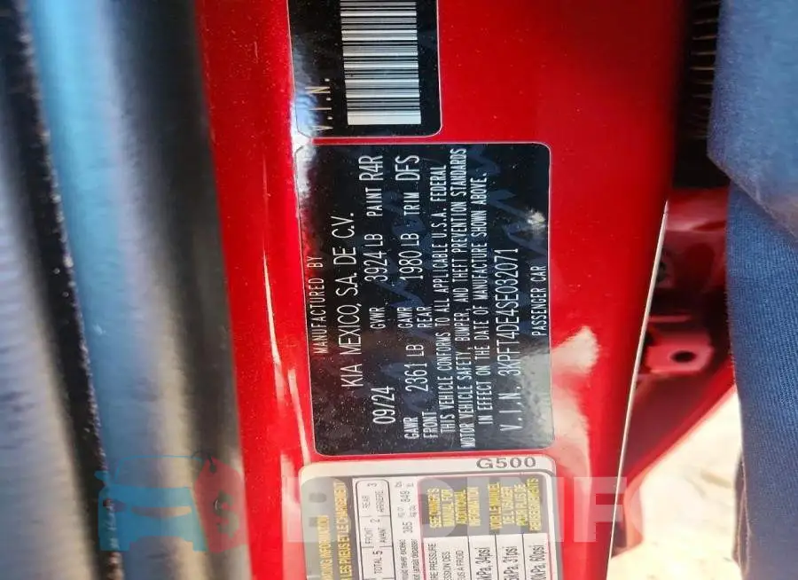 3KPFT4DE4SE032071 Photo# 13