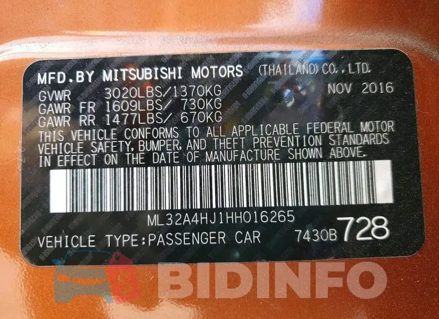 ML32A4HJ1HH016265 Photo# 12