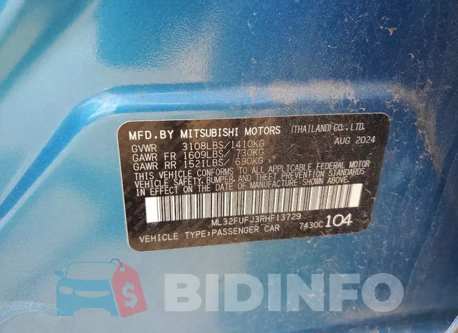 ML32FUFJ3RHF13729 Photo# 12