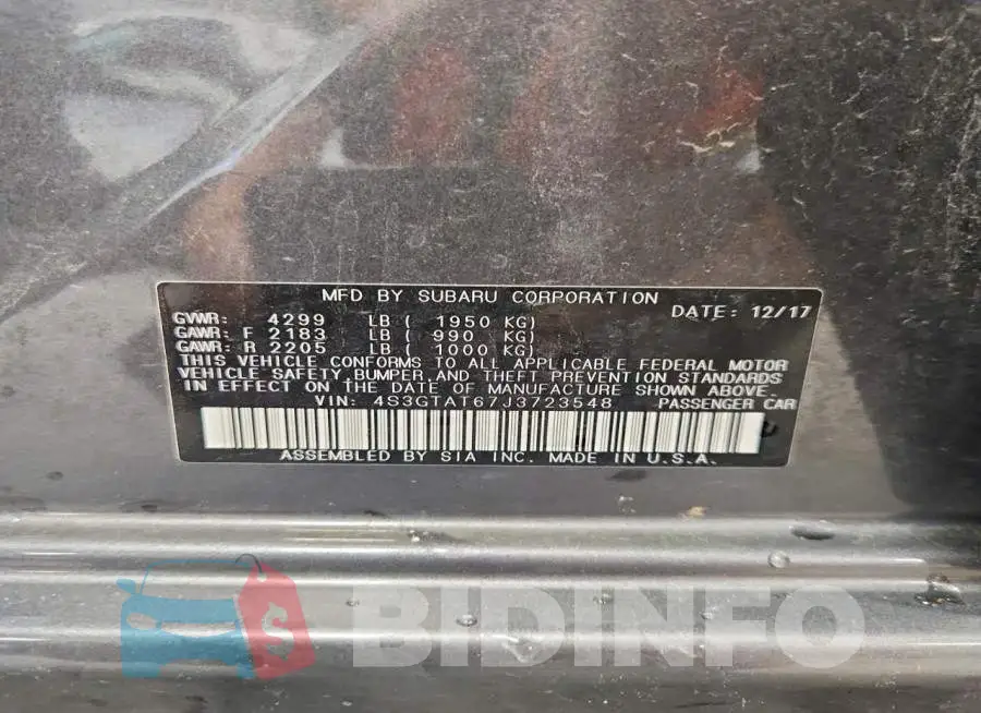 4S3GTAT67J3723548 Photo# 12