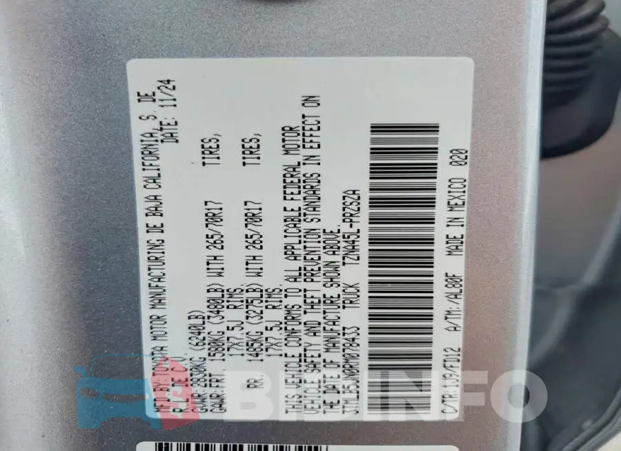 3TMLB5JN0RM078433 Photo# 13