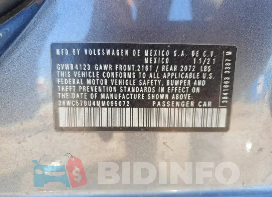 3VWC57BU4MM095072 Photo# 12