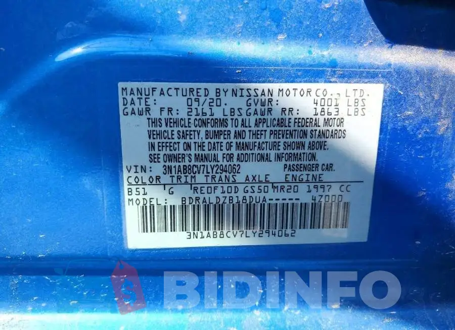 3N1AB8CV7LY294062 Photo# 12