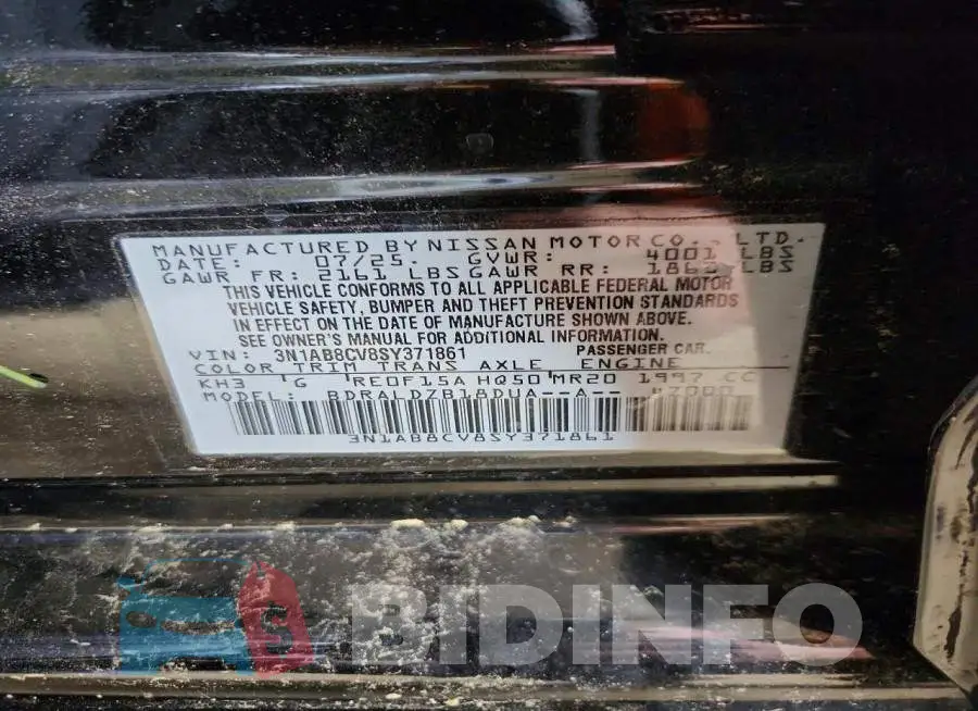 3N1AB8CV8SY371861 Photo# 12