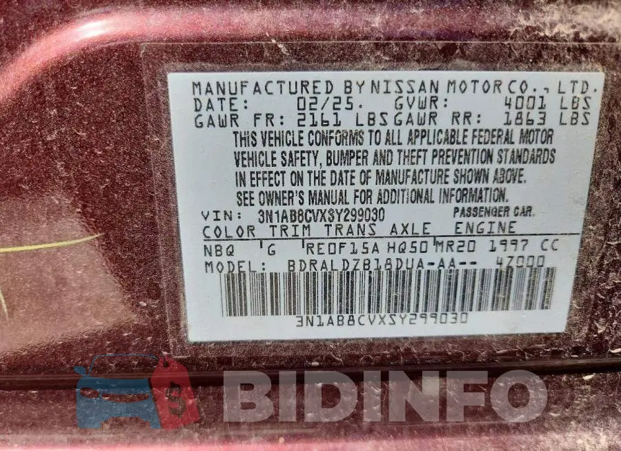 3N1AB8CVXSY299030 Photo# 12