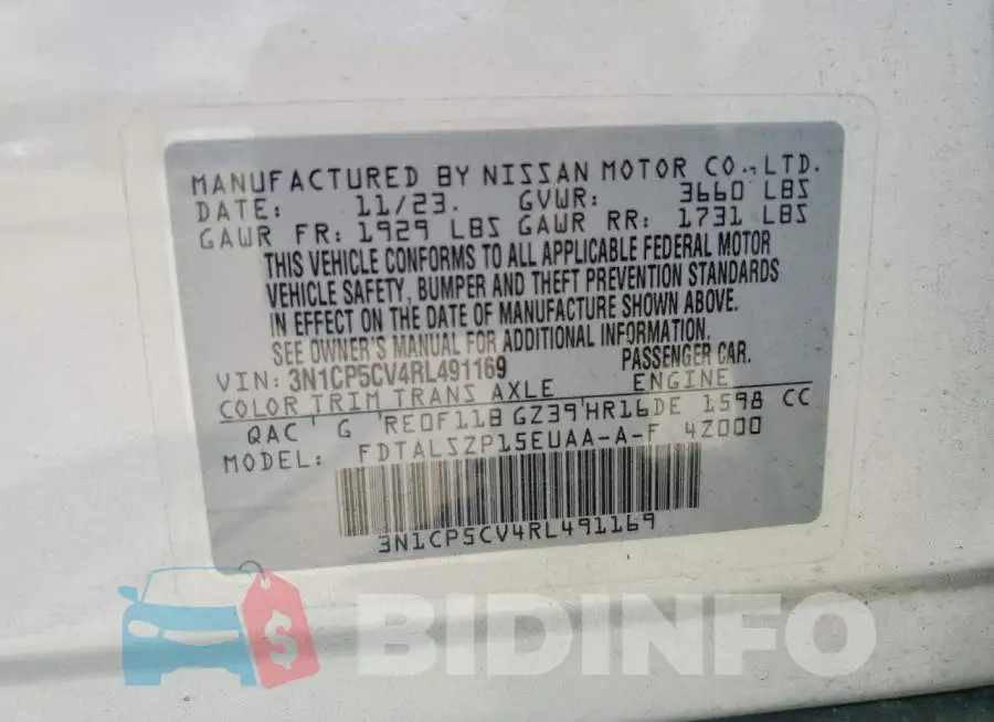 3N1CP5CV4RL491169 Photo# 14