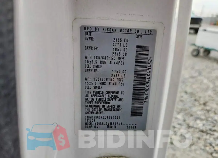 3N6CM0KN6LK691524 Photo# 13