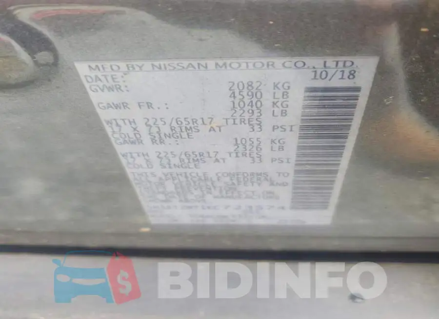 5N1AT2MT1KC723574 Photo# 13