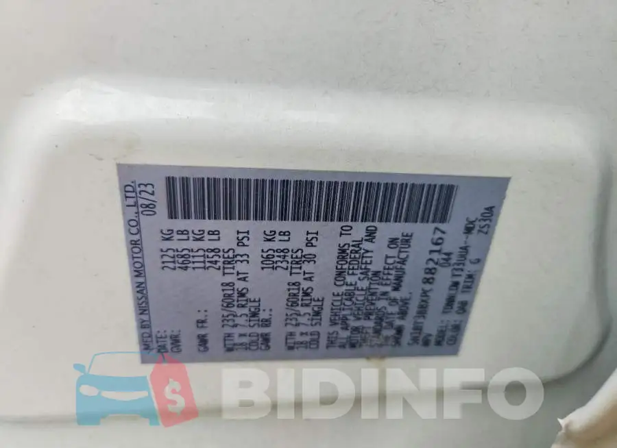 5N1BT3BBXPC882167 Photo# 13