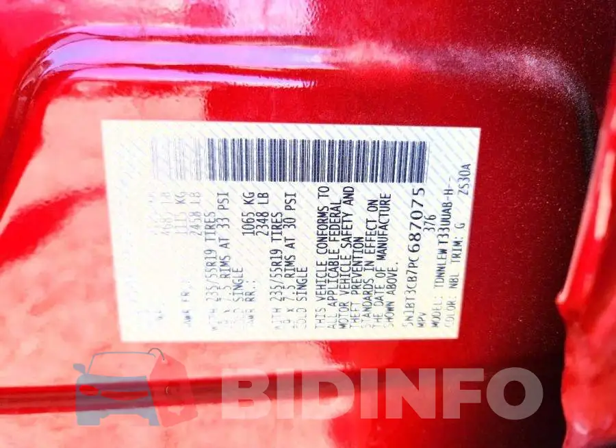 5N1BT3CB7PC687075 Photo# 13