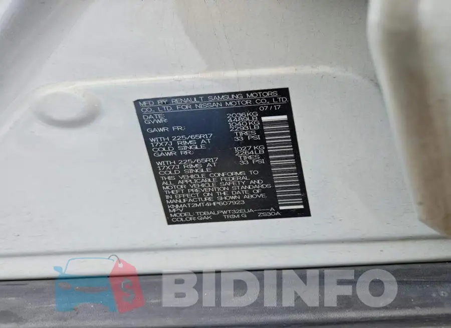 KNMAT2MT4HP607923 Photo# 13