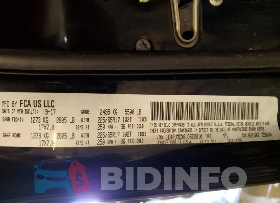 1C4PJMCX6JD522010 Photo# 13