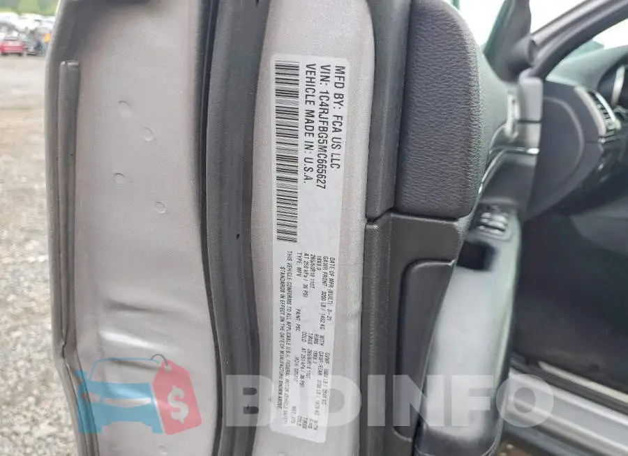 1C4RJFBG5MC665627 Photo# 13