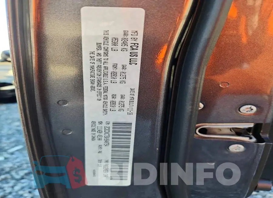 2C3CDXCT5KH540754 Photo# 12
