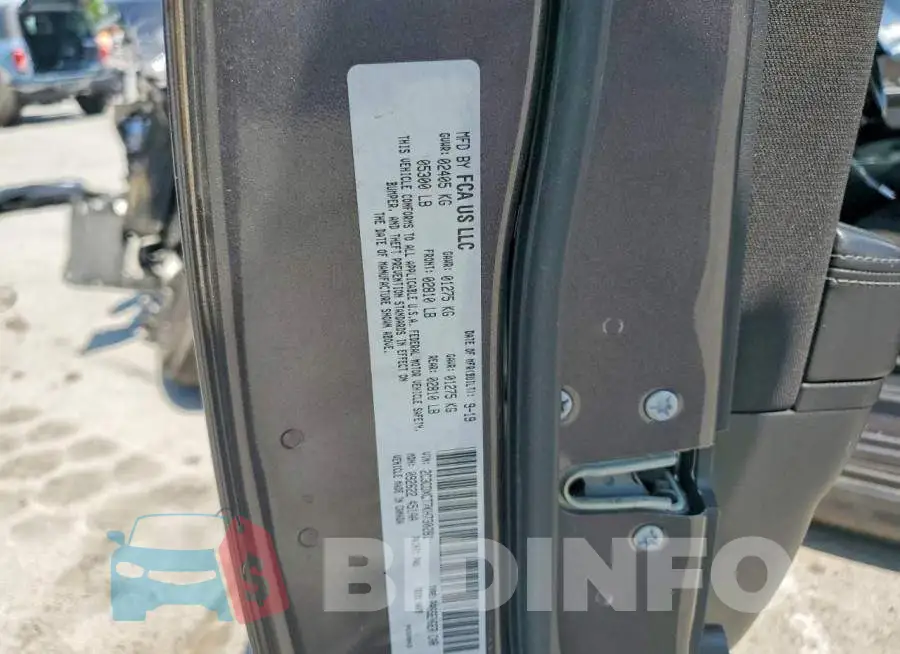 2C3CDXCT7KH730281 Photo# 12