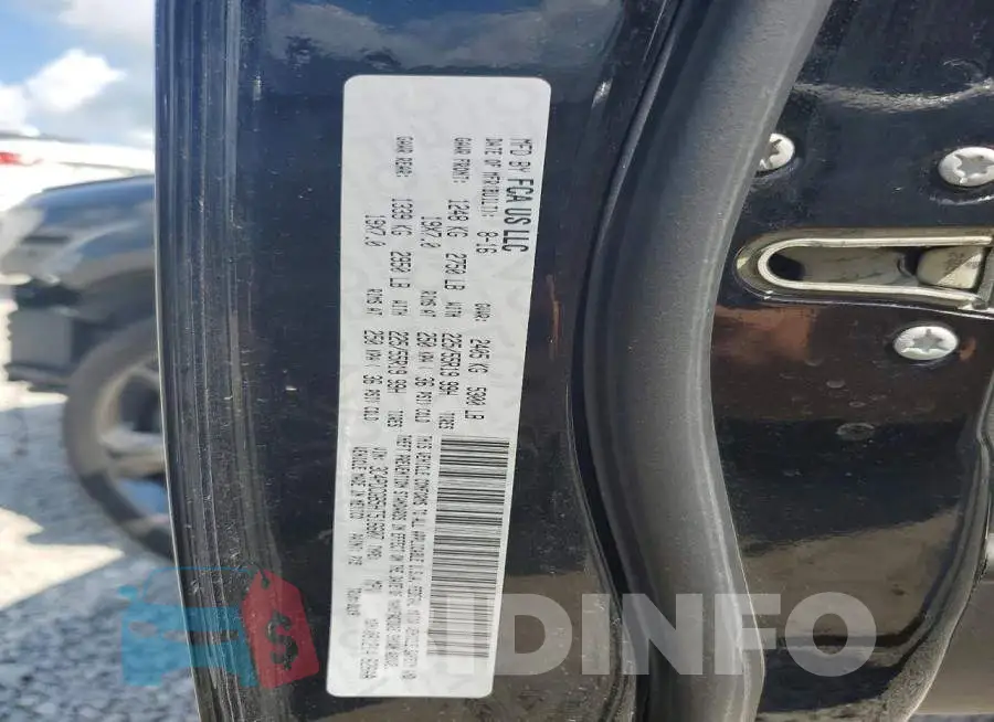 3C4PDCGB5HT516607 Photo# 13