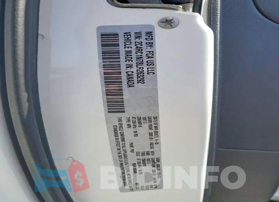 2C4RC1N78LR263292 Photo# 13