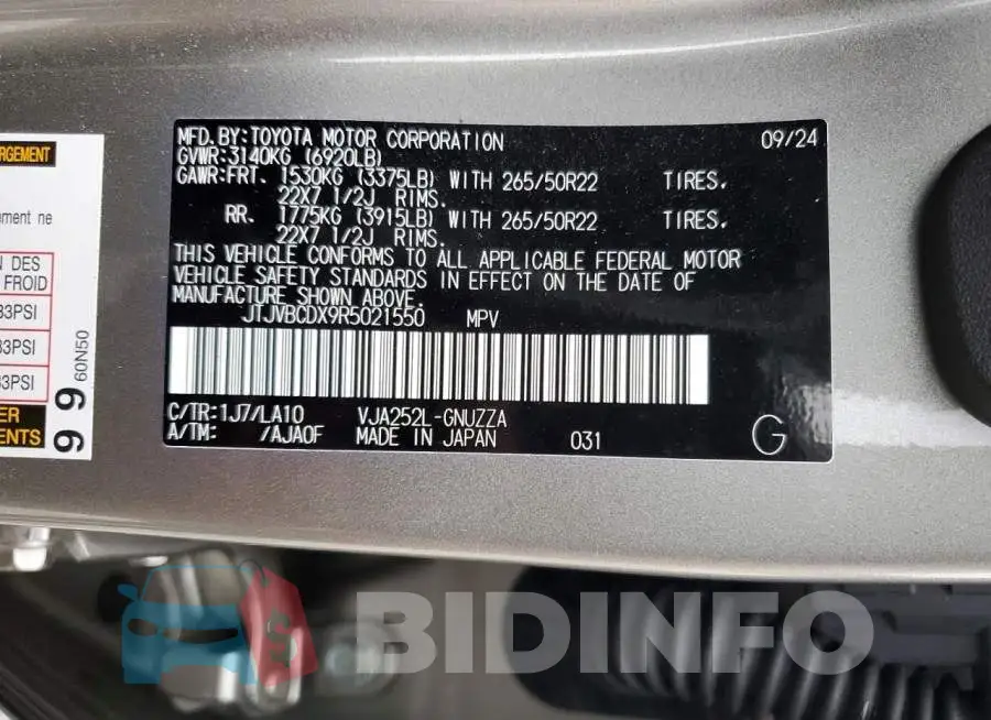 JTJVBCDX9R5021550 Photo# 13